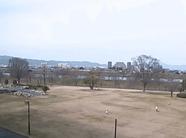 久留米百年公園・筑後川のライブカメラ|福岡県久留米市