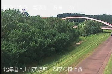 美瑛川 四季の橋のライブカメラ|北海道美瑛町