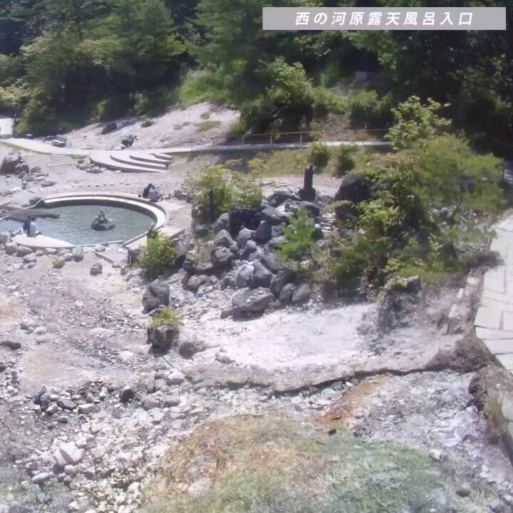 草津温泉湯畑のライブカメラ 群馬県草津町