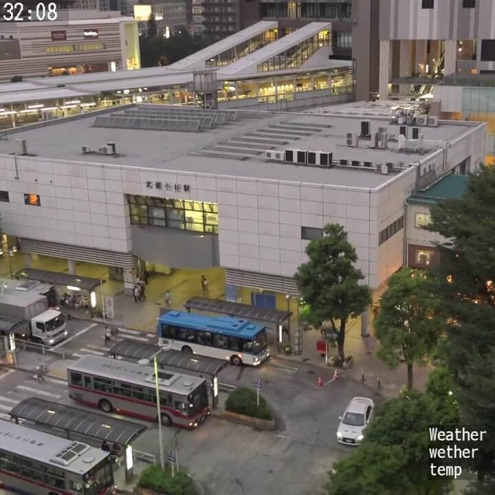 武蔵小杉駅前のライブカメラ|神奈川県川崎市