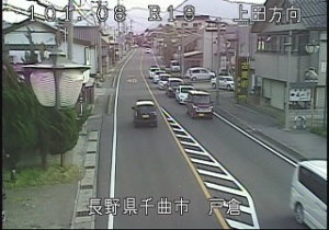 長野県千曲市 国道18号戸倉のライブカメラ