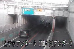 栃木県小山市 栃木県道54号おやまアンダー6(間々田アンダー)のライブカメラ