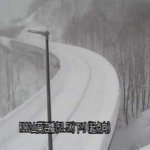 国道112号山葵沼橋のライブカメラ|山形県西川町のサムネイル