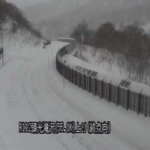 国道112号頭光滝沢のライブカメラ|山形県西川町のサムネイル