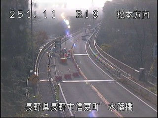 国道19号水篠橋のライブカメラ|長野県長野市