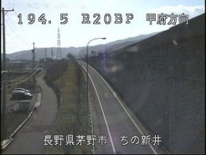 長野県茅野市 国道20号ちの新井のライブカメラ