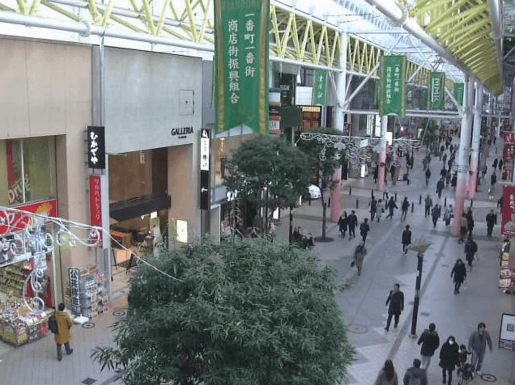 vlandome_cap 仙台市一番町一番街商店街VLANDOMEのライブカメラ|宮城県仙台市青葉区