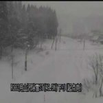 国道112号月山沢スノーステーションのライブカメラ|山形県西川町のサムネイル