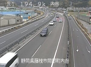 静岡県藤枝市 国道1号 藤枝バイパス 内谷のライブカメラ