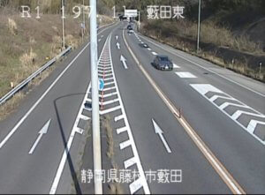 静岡県藤枝市 国道1号 藤枝バイパス 藪田東のライブカメラ