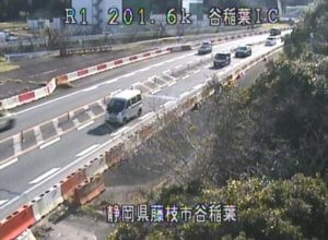 静岡県藤枝市 国道1号藤枝バイパス 谷稲葉トンネル東坑口のライブカメラ