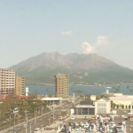 桜島のライブカメラ(KKB本社鉄塔から)|鹿児島県鹿児島市のサムネイル