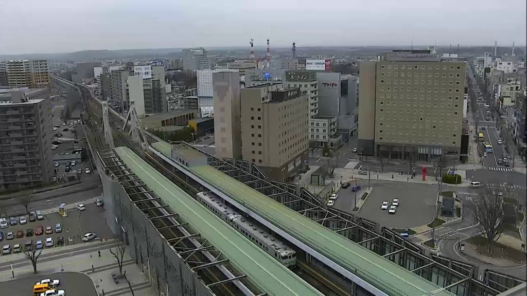 JR帯広駅前のライブカメラ|北海道帯広市 JR帯広駅前のライブカメラ|北海道帯広市