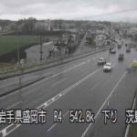 国道4号 茨島のライブカメラ|岩手県盛岡市のサムネイル