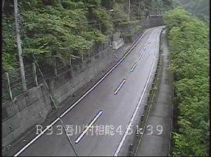 高知県仁淀川町 国道33号 吾川村相能のライブカメラ