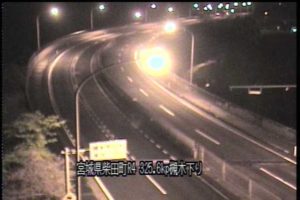 宮城県柴田町 国道4号 槻木高架橋下りのライブカメラ
