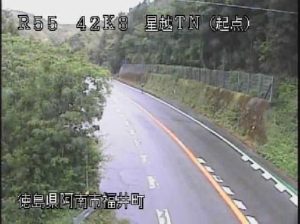 徳島県美波町 国道55号 星越トンネルのライブカメラ