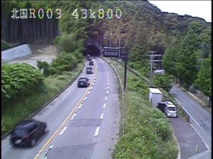 福岡県岡垣町 国道3号 岡垣町 城山トンネル付近のライブカメラ