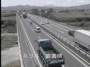 佐賀県佐賀市 国道34号 嘉瀬橋のライブカメラ