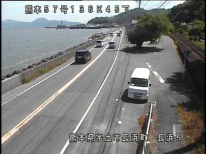 熊本県宇土市 国道57号 長浜のライブカメラ