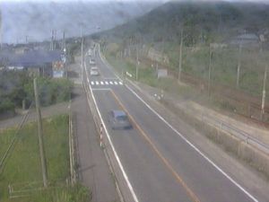 秋田県由利本荘市 国道7号 岩城勝手のライブカメラ