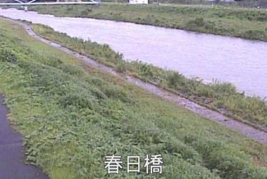 米之津川 春日橋のライブカメラ|鹿児島県出水市