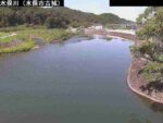 水俣川 オレンジ鉄道橋下流のライブカメラ|熊本県水俣市のサムネイル