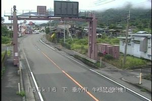 鹿児島県垂水市 国道220号 牛根麓遮断機のライブカメラ