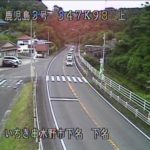 国道3号 金山峠のライブカメラ|鹿児島県いちき串木野市のサムネイル