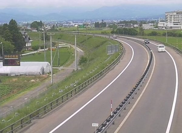 会津縦貫北道路 高野町1のライブカメラ 福島県会津若松市