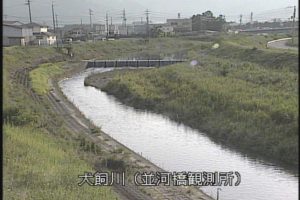 京都府亀岡市 犬飼川 並河橋観測所のライブカメラ