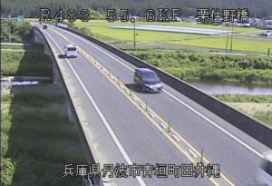 兵庫県丹波市 北近畿豊岡自動車道 栗住野橋のライブカメラ