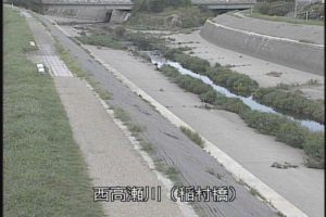 京都府京都市 西高瀬川 稲村橋のライブカメラ