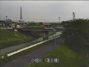 京都府長岡京市 小畑川 落合橋のライブカメラ
