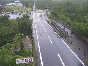 福島県天栄村 福島県道37号 道の駅羽鳥湖高原1のライブカメラ