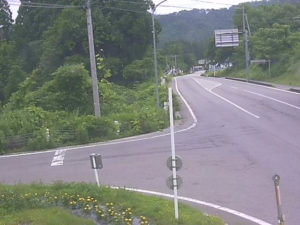 福島県三島町 国道252号 宮下のライブカメラ