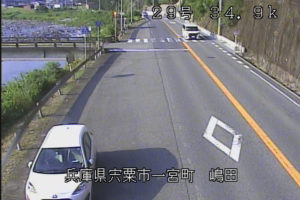 兵庫県宍粟市 国道29号 嶋田のライブカメラ