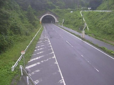 国道349号 口太山トンネルのライブカメラ|福島県川俣町