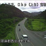 国道49号 宝坂遮断機のライブカメラ|福島県西会津町のサムネイル
