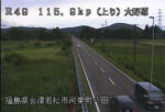 国道49号 大野原のライブカメラ|福島県会津若松市のサムネイル