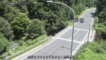 国道53号 馬桑登坂上のライブカメラ|岡山県奈義町