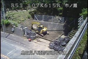 鳥取県智頭町 国道53号 市ノ瀬のライブカメラ