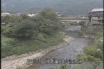 白砂川 打滝川合流点のライブカメラ|京都府笠置町のサムネイル