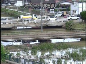 佐賀県武雄市 武雄川 高橋排水機場屋上東側のライブカメラ