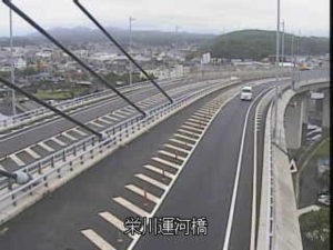 山口県宇部市 山口県道6号 栄川運河橋のライブカメラ