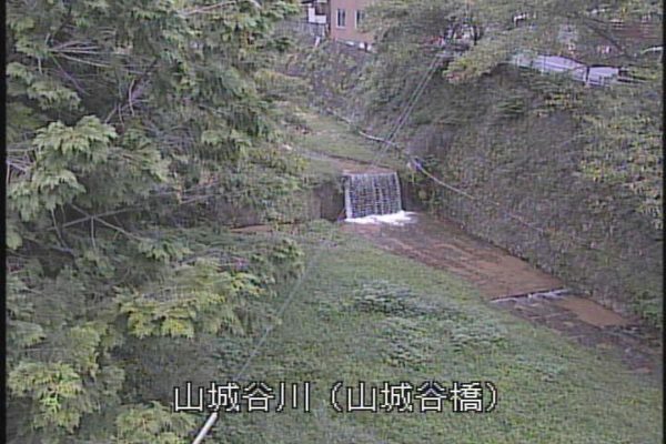 山城谷川 山城谷橋のライブカメラ 京都府南山城村