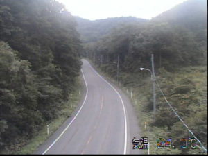 青森県七戸町 青森県道257号 みちのく有料道路大坪川のライブカメラ