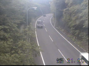 岩手県住田町 国道107号 荷沢峠のライブカメラ