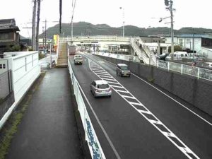 岐阜県多治見市 国道248号 田代歩道橋 北のライブカメラ