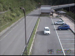 青森県青森市 国道394号 城ヶ倉のライブカメラ